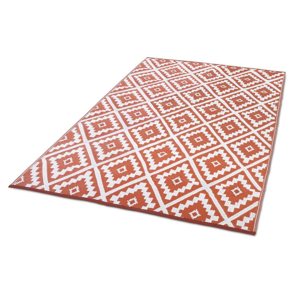 Inkazen Tapis extérieur - 120x180cm - Terracotta - VAHINE