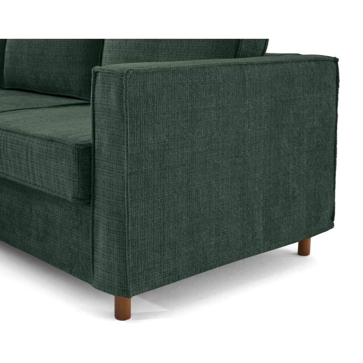 LISA DESIGN Jake - canapé déhoussable d'angle gauche 5 places en velours texturé