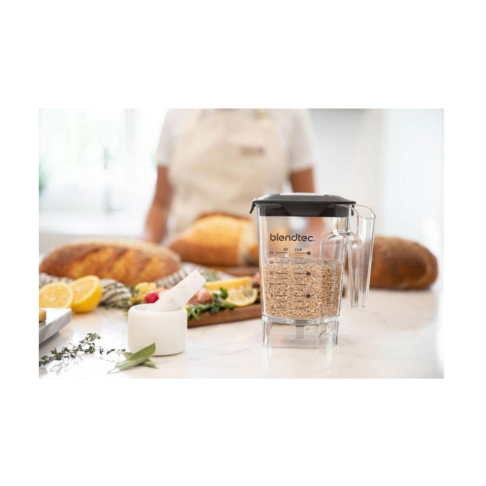 Voir la diapositive 3 : Blendtec Carafe 1.3l transparent de remplacement pour mini wildside jar - 902395