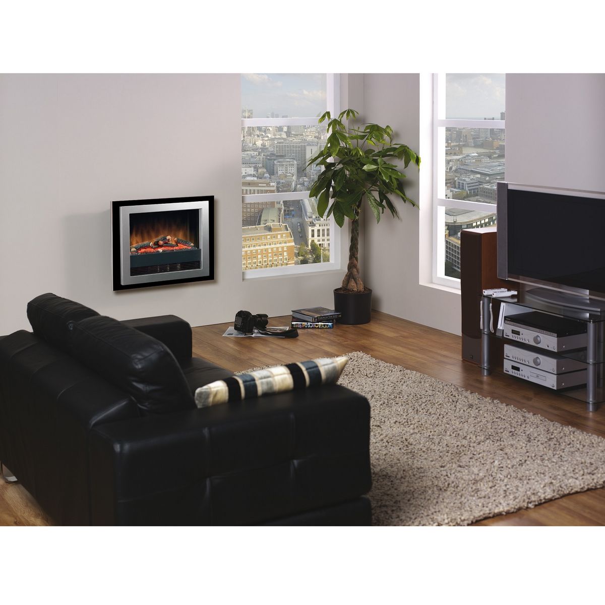 GLEN DIMPLEX Cheminée électrique 2000W - Bizet Noire 