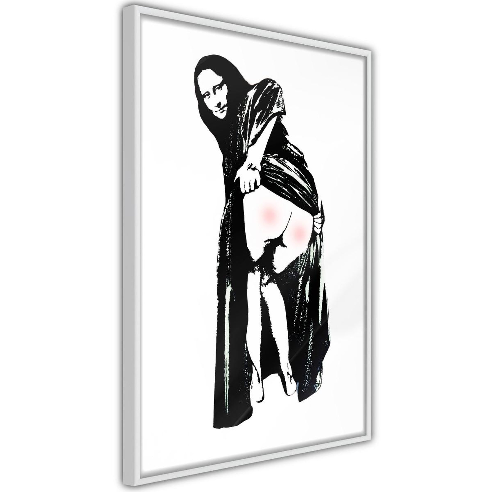 Paris Prix Affiche murale encadrée  moona lisa