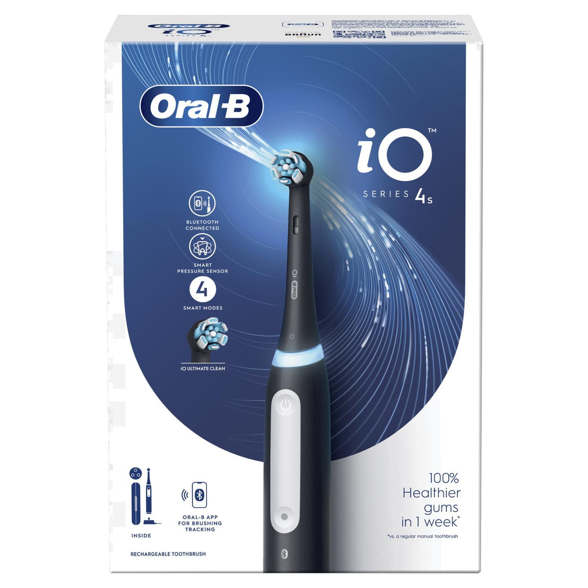 Voir la diapositive 3 : ORAL B Oral-b io 4s adulte brosse à dents vibrante noir