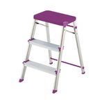 Rolser Escabeau 3 marches mauve - mt3001malva