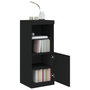 Voir la diapositive 4 : VIDAXL Buffet avec lumieres LED noir 41x37x100 cm