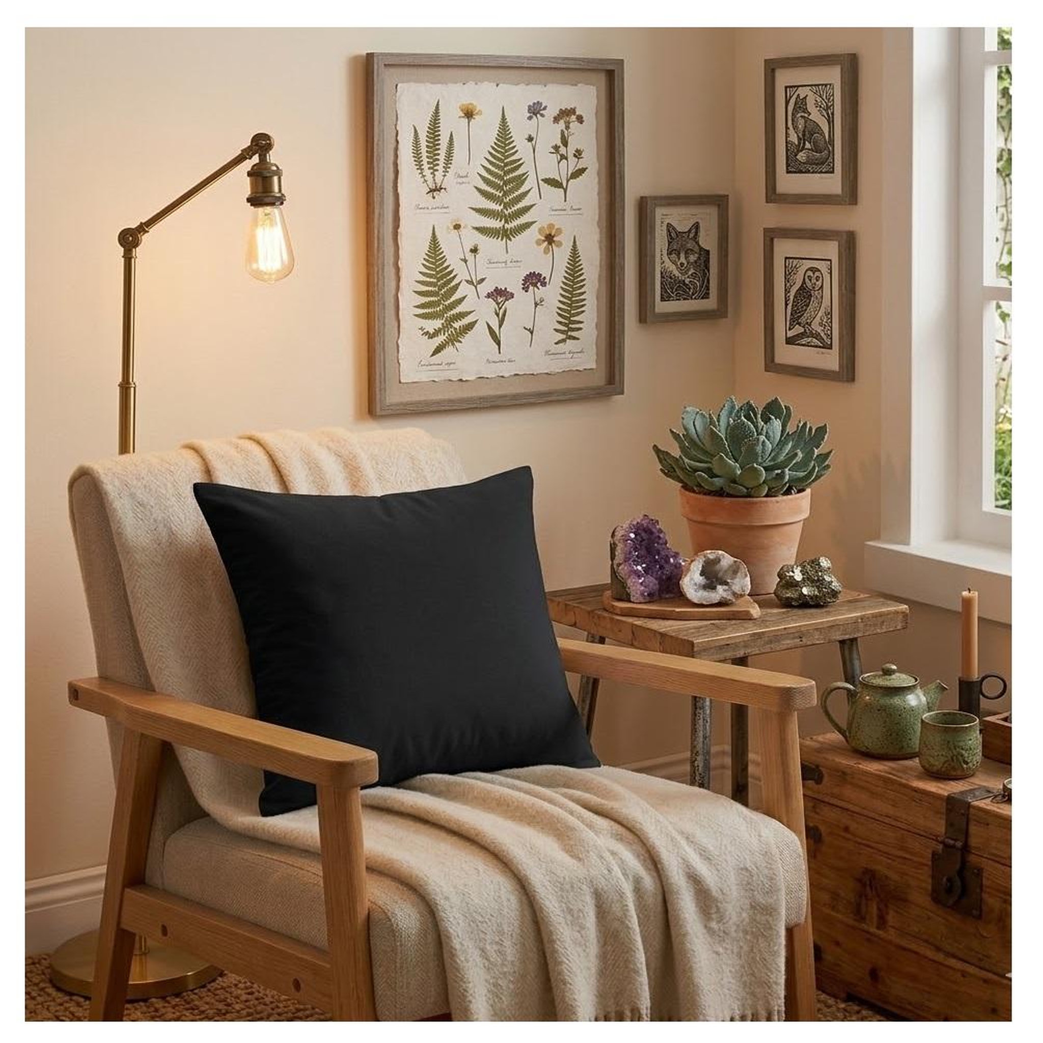 Voir la diapositive 3 : Eden Coussin en polyester uni pop color