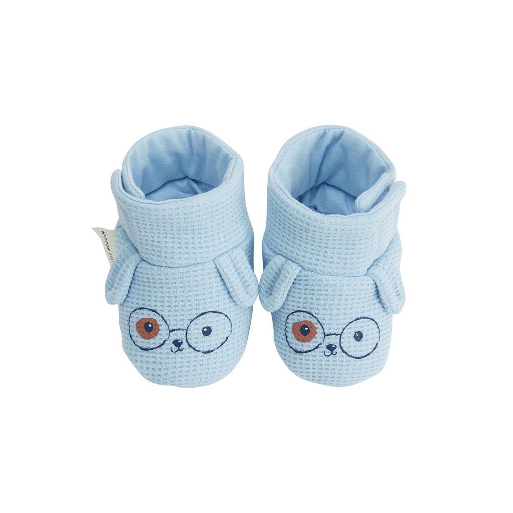 Voir la diapositive 2 : Petit Béguin Chaussons bébé zeste d'amour