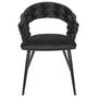 Voir la diapositive 3 : The Home Deco Factory Lot de 2 chaises assise tressée LUND