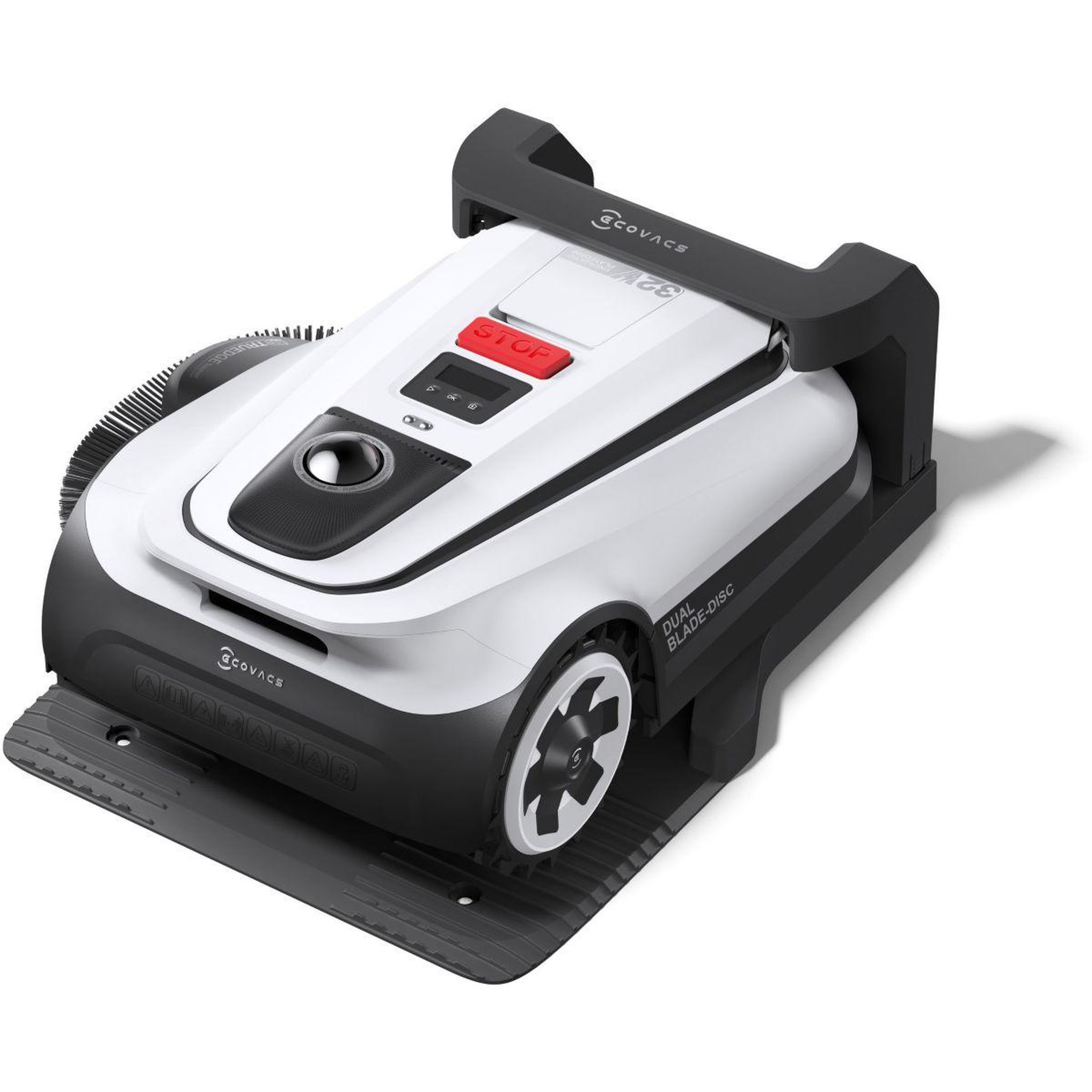 ECOVACS Robot tondeuse GOAT A1600 sans fil périphérique, 1600 m² de superficie, coupe bordures TruEdge
