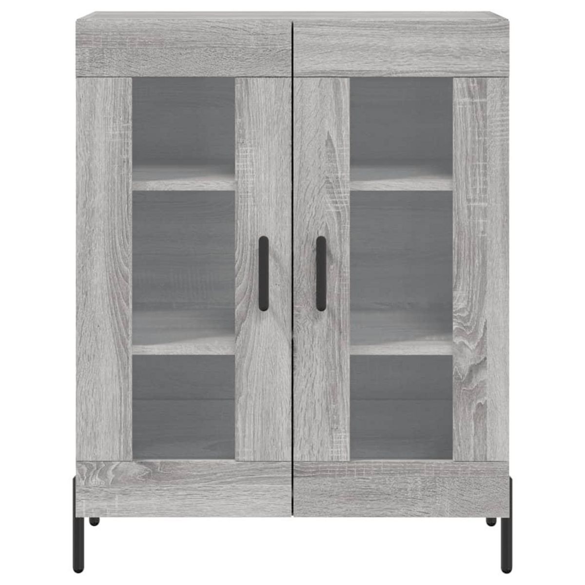 VIDAXL Buffet sonoma gris 69,5x34x90 cm bois d'ingenierie