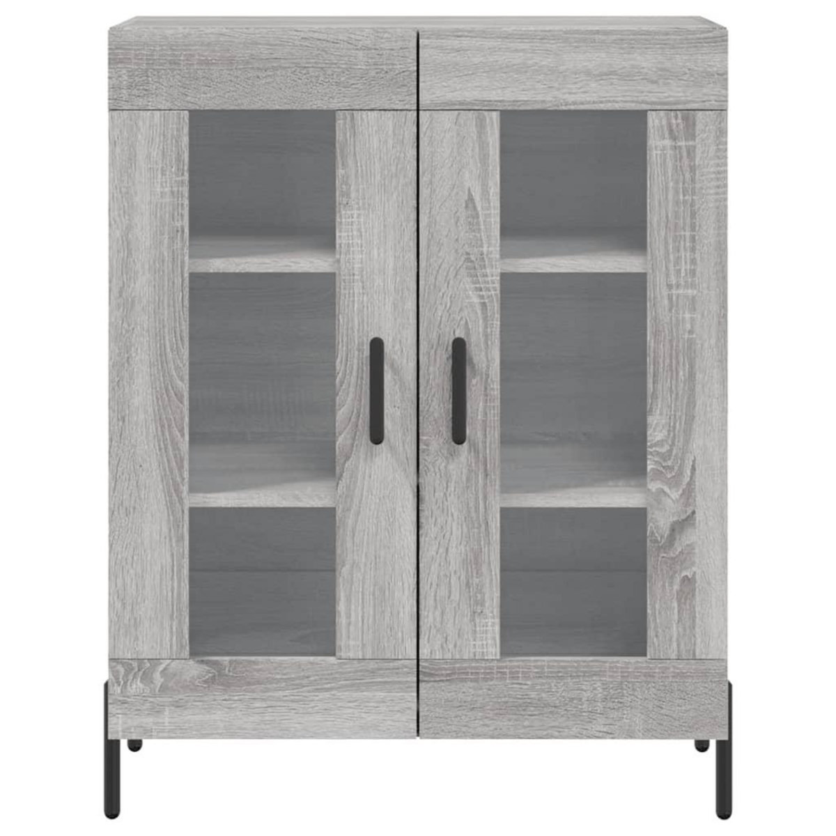 VIDAXL Buffet sonoma gris 69,5x34x90 cm bois d'ingenierie