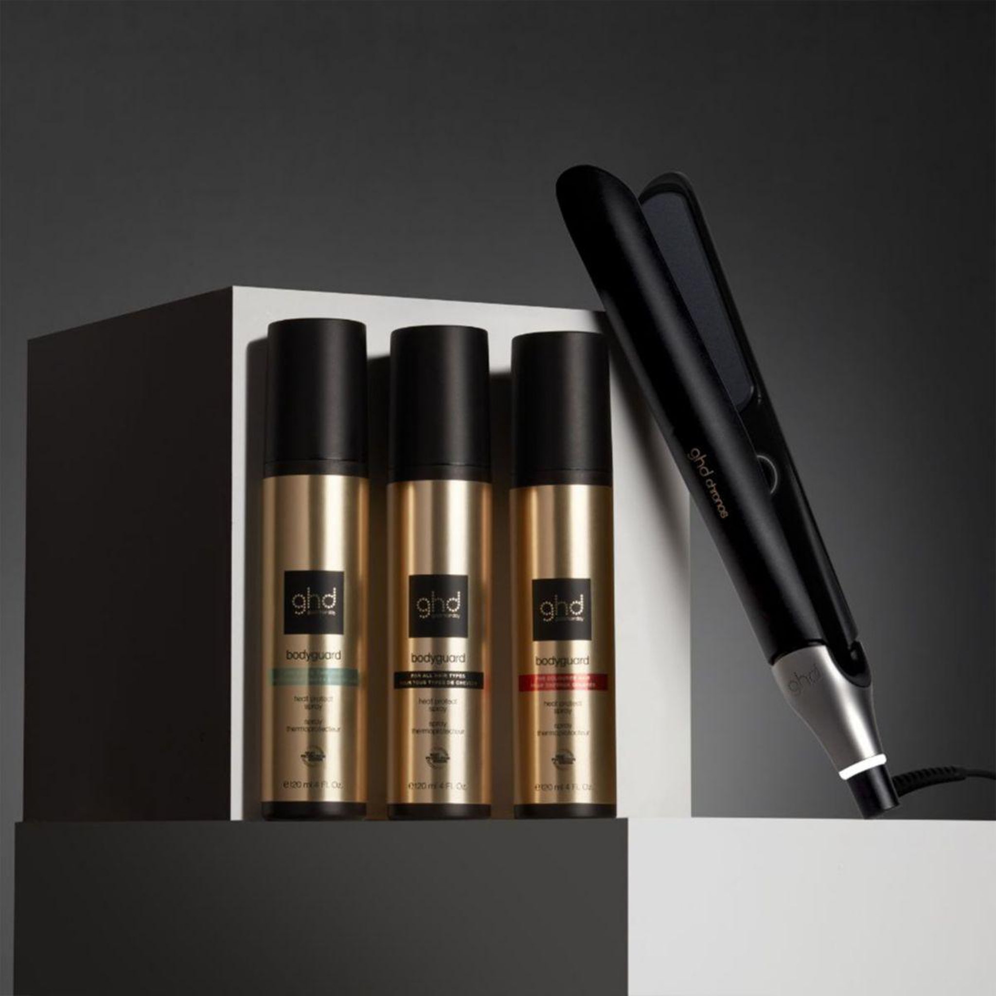 Voir la diapositive 4 : Ghd Lisseur chronos noir : lisseur haute technologie pour un coiffage 3x plus rapide et fini haute définition