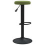 Voir la diapositive 4 : VIDAXL Tabourets de bar lot de 2 vert clair velours