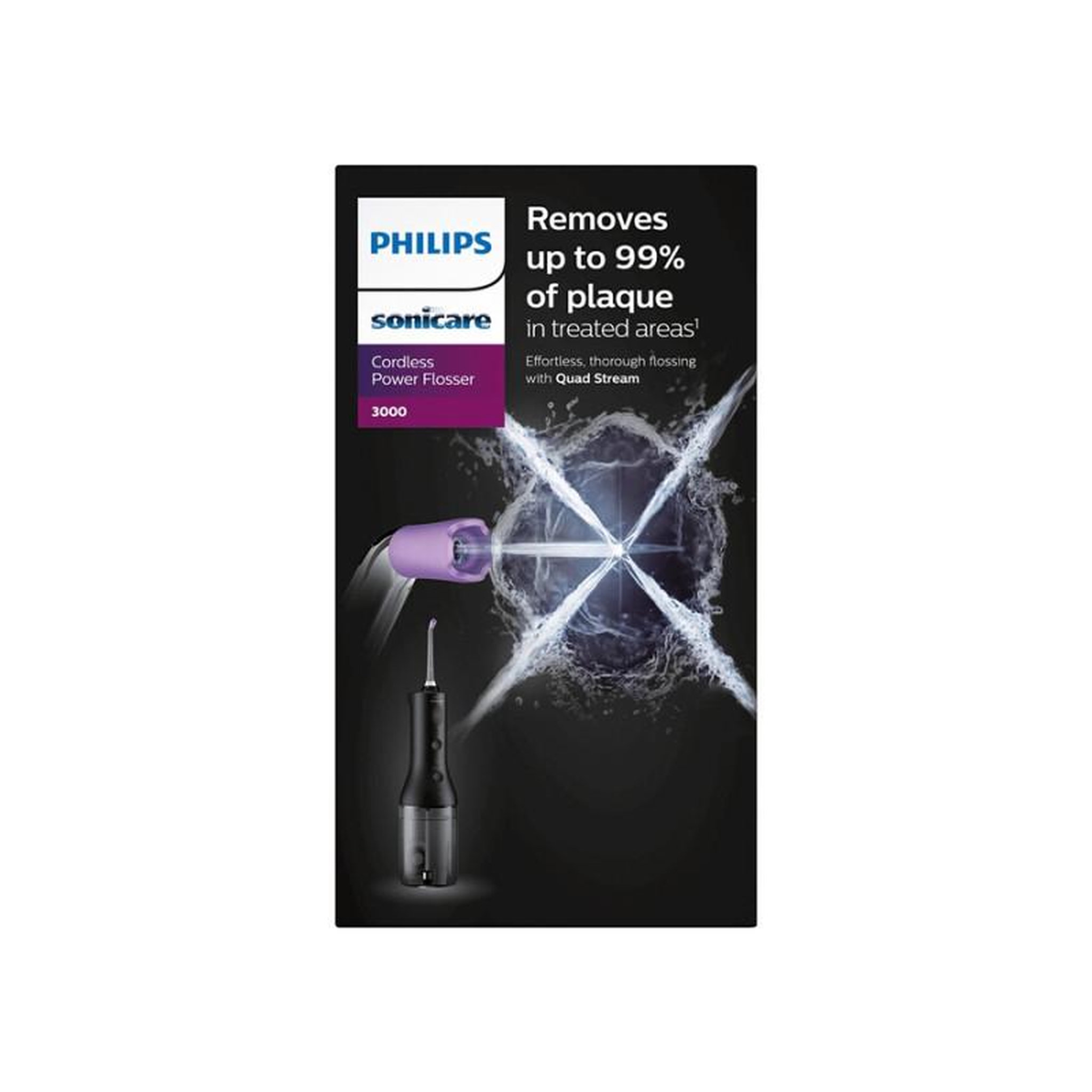Voir la diapositive 6 : Philips Hydropulseur Sonicare Powerflosser 3000 HX3826/33 sans fil