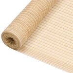 VIDAXL Filet brise-vue Beige 3,6x50 m PEHD 150 g/m^2