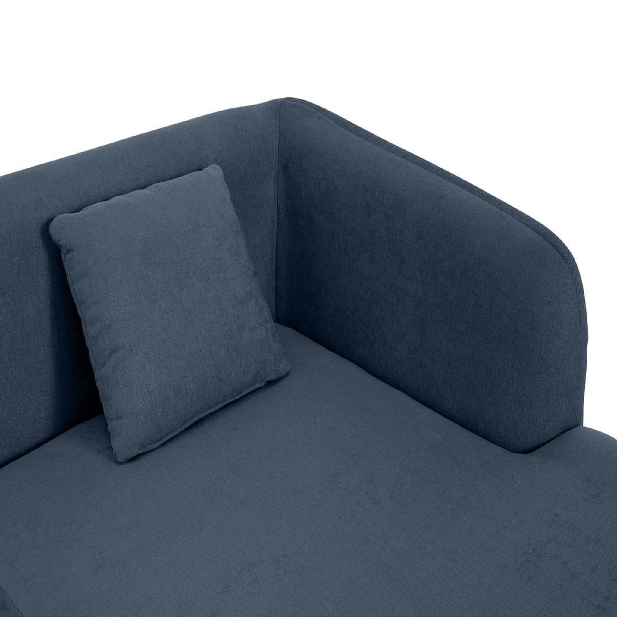 Voir la diapositive 6 : LISA DESIGN Ikare - module d'assise méridienne droit - en tissu
