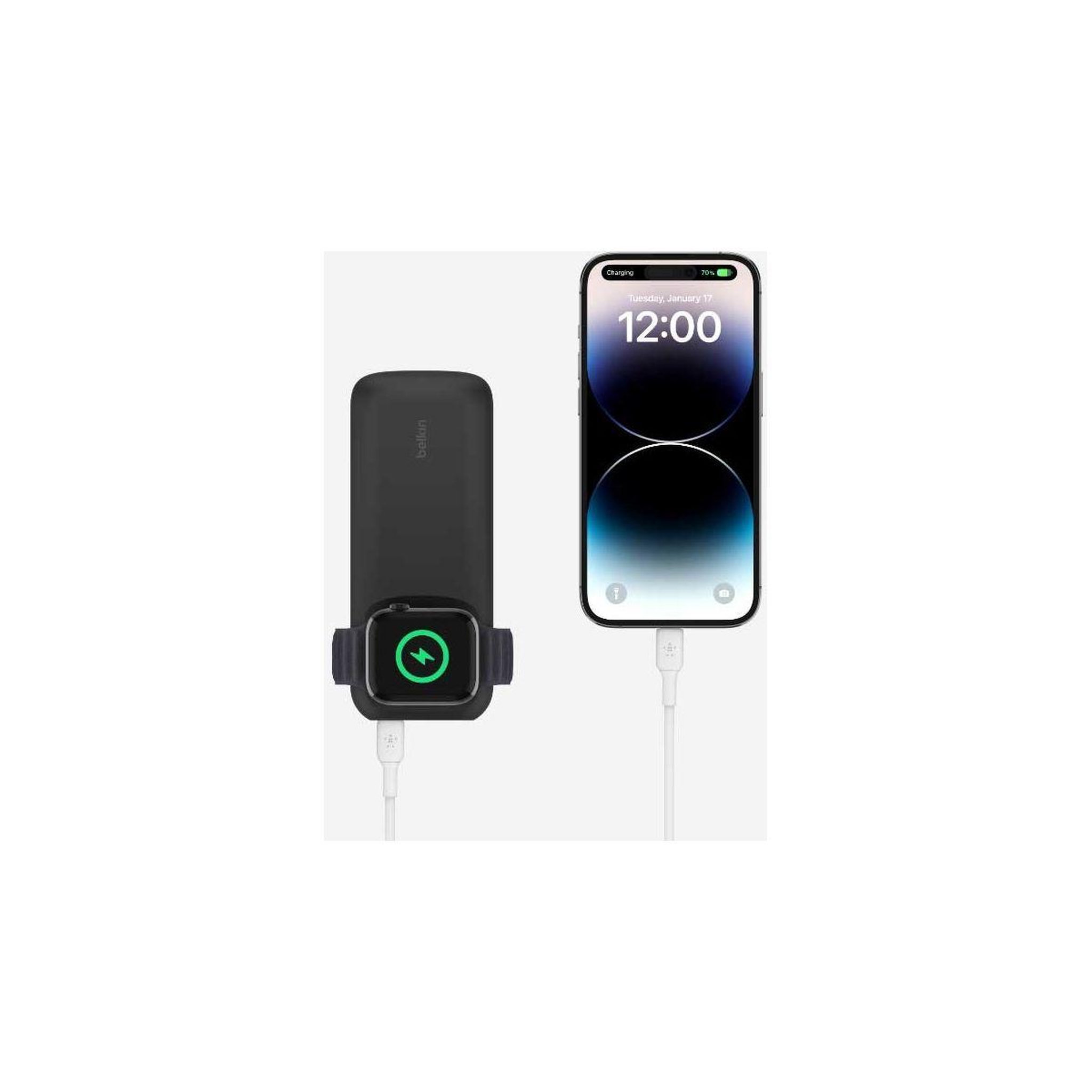 Voir la diapositive 1 : Belkin Batterie externe Apple Watch 10000mAh