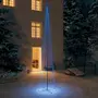 VIDAXL Sapin de Noël cone 752 LED bleues Decoration 160x500 cm