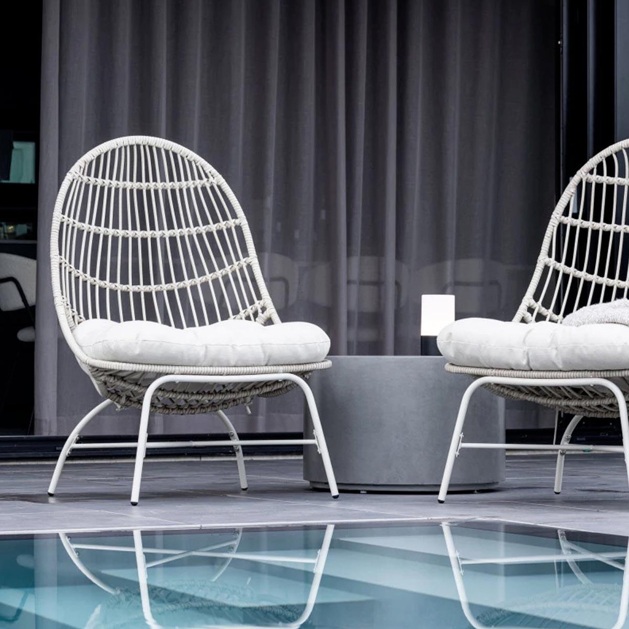Voir la diapositive 5 : Paris Prix Fauteuil de jardin  paul  94cm beige