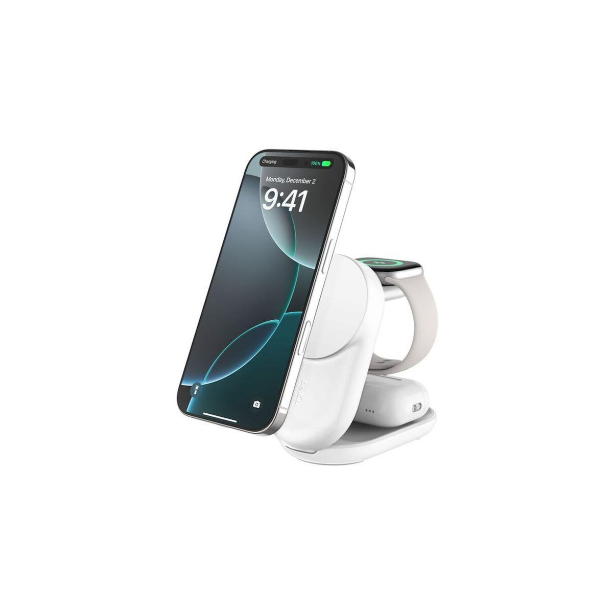 Belkin Chargeur 3 en 1 blanc