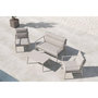 Voir la diapositive 6 : Paris Prix Salon de Jardin 4 Places  Mazzaro  120cm Beige