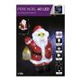 Voir la diapositive 2 : FEERIC LIGHT & CHRISTMAS Décoration Lumineuse  Père Noël Lanterne  30cm Rouge