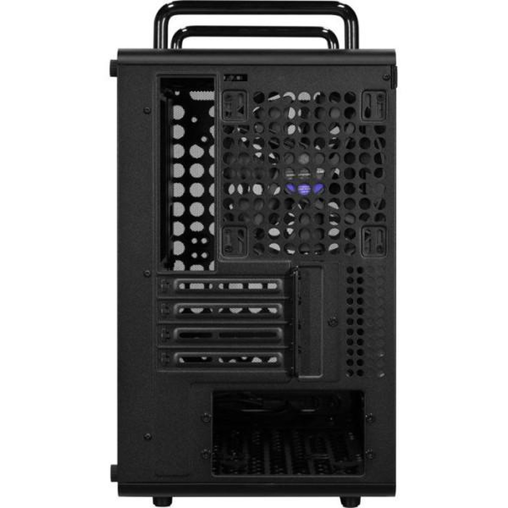 Voir la diapositive 4 : Cooler Master Boîtier PC Mini Tour - COOLER MASTER - QUBE 340 Black - Micro-ATX/Mini-ITX - Installation verticale ou horizontale - Verre trem