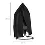 Voir la diapositive 3 : OUTSUNNY Housse fauteuil suspendu zippée cordon de serrage - dia. 115 x 190H cm - Oxford 210D noir