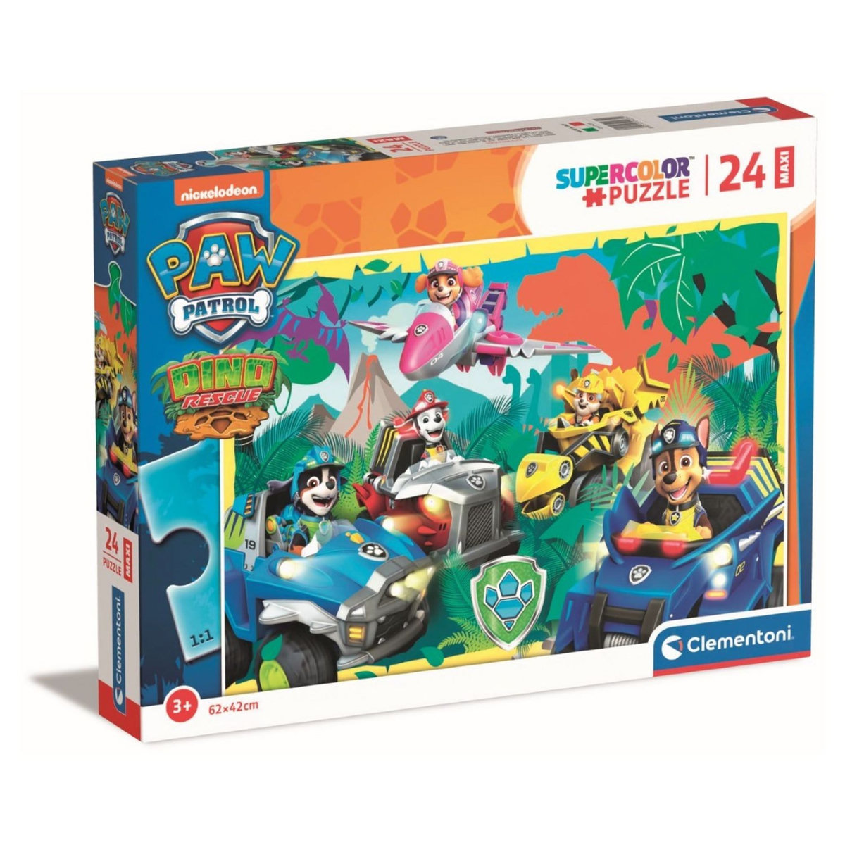 CLEMENTONI Puzzle 24 pièces Maxi Paw Patrol