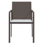 Voir la diapositive 4 : VIDAXL Chaises de jardin et coussins lot de 6 marron 56x59x84 cm rotin
