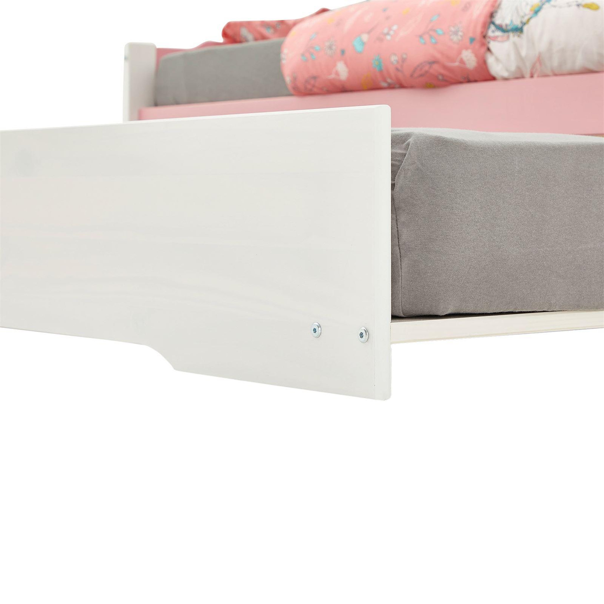 Voir la diapositive 6 : IDIMEX Lit gigogne LORENA en pin massif, 90 x 190 cm