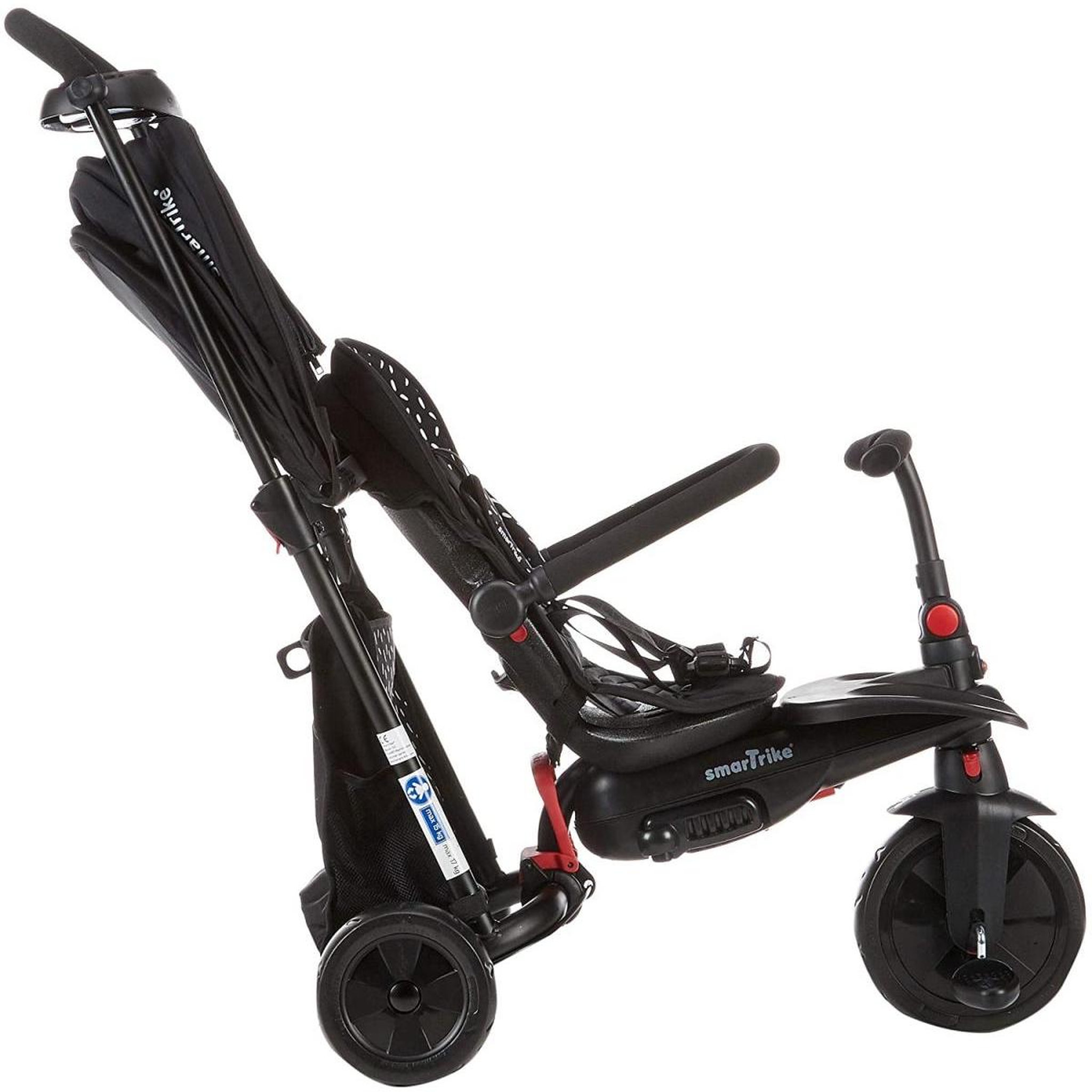 Voir la diapositive 2 : SMARTRIKE Trike Evolutif Pliable SmarTfold 600S Noir