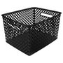 Voir la diapositive 1 :  Panier Multi-Usages  Basket  22cm Noir