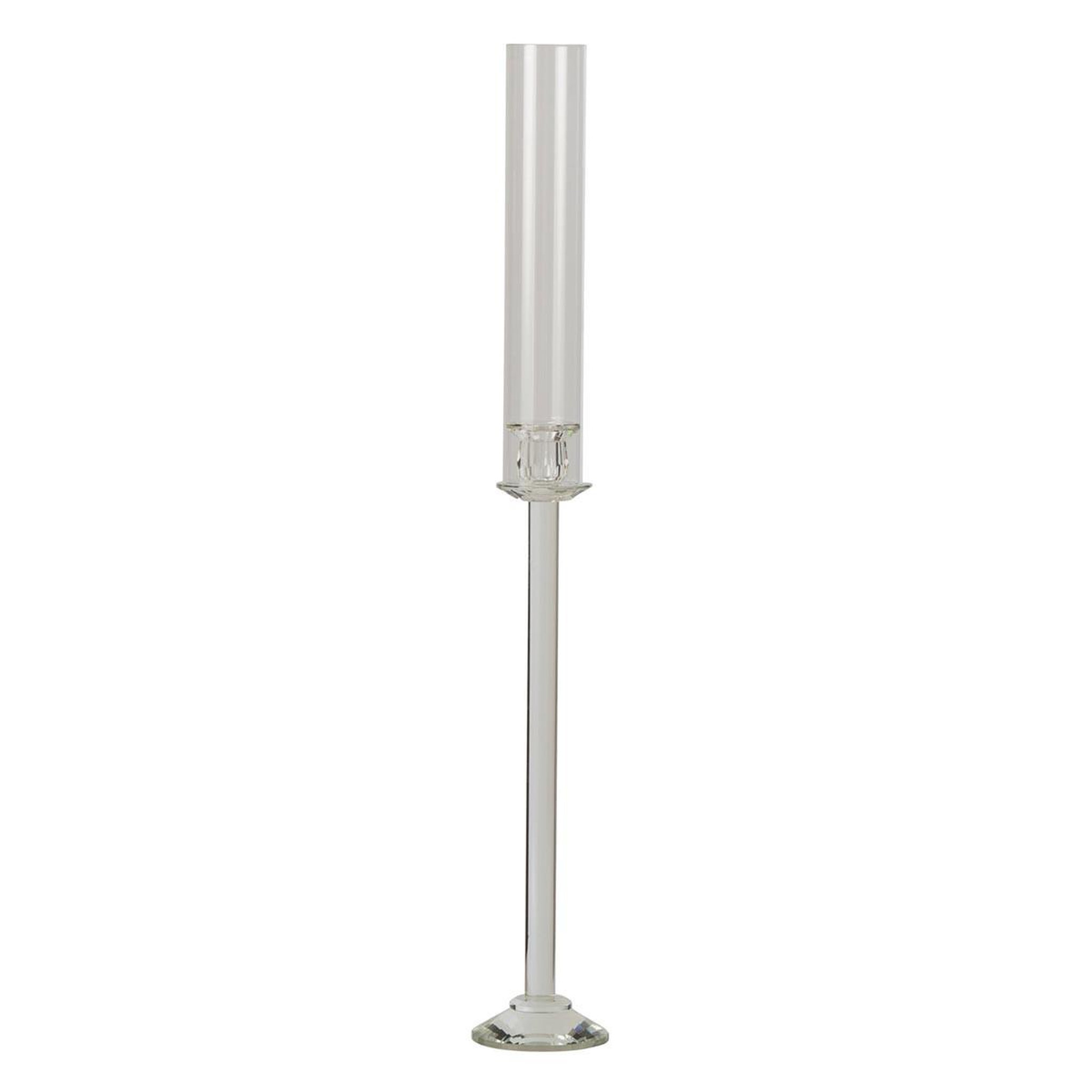 J-LINE Chandelier design en cristal  wendy  80cm transparent