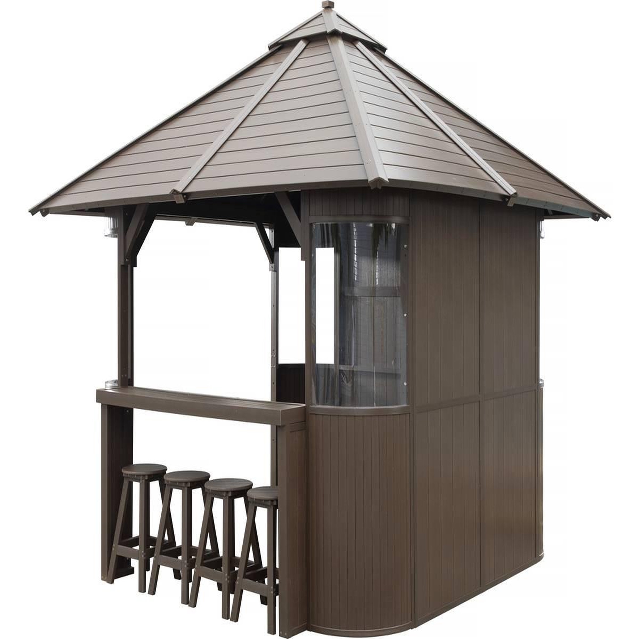 Voir la diapositive 4 : Habitat et Jardin Abri de spa  bali  - 330 x 330 x 323 cm