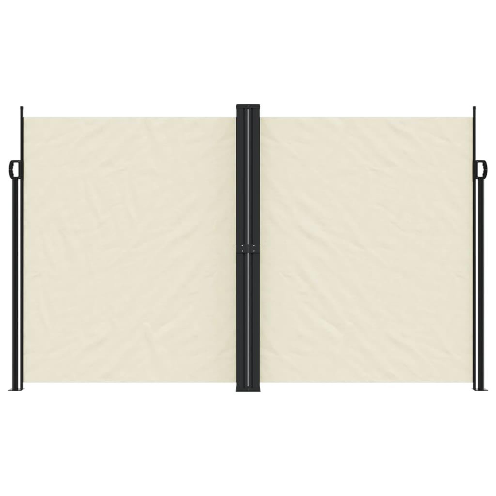 Voir la diapositive 3 : VIDAXL Auvent lateral retractable creme 200x600 cm