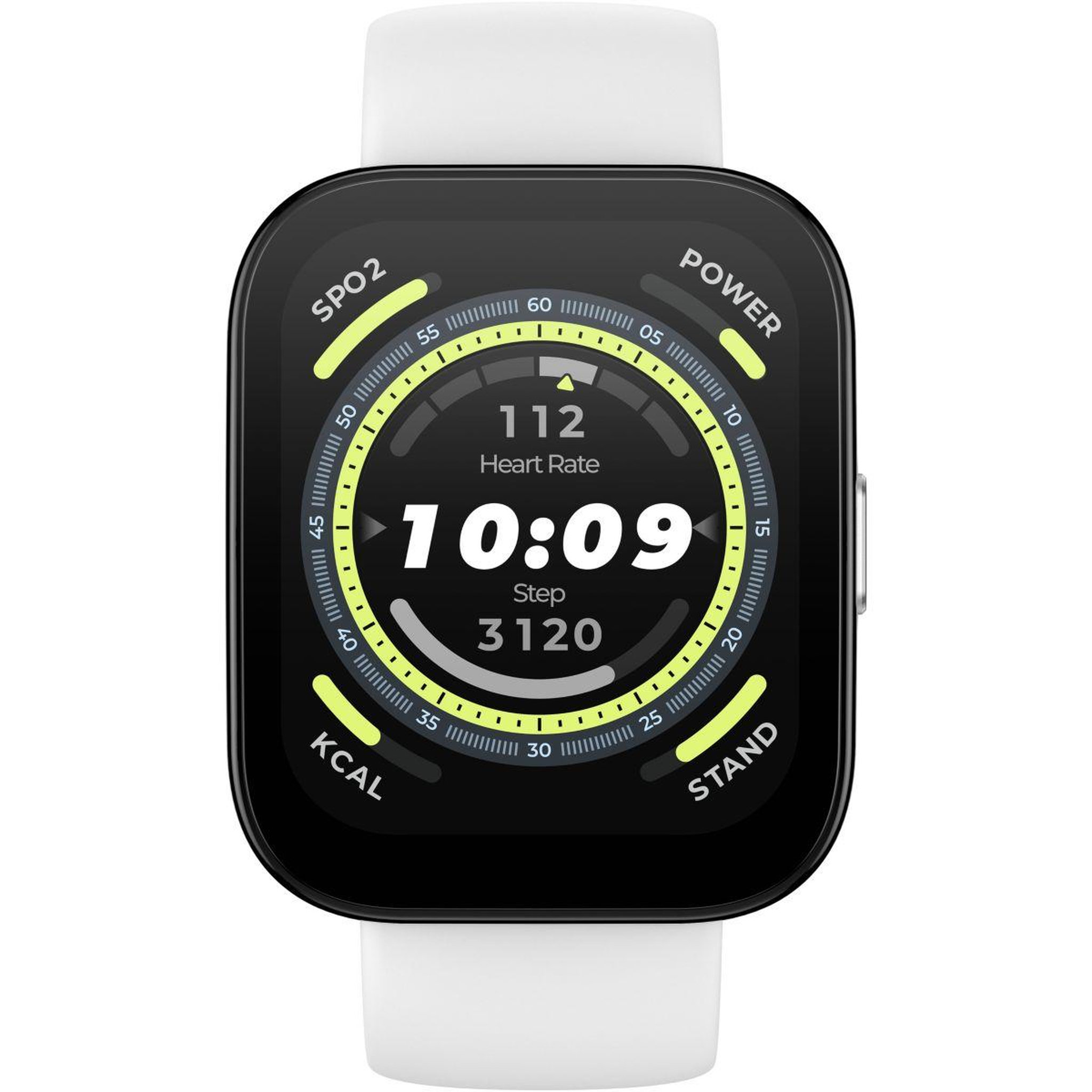 Voir la diapositive 2 : AMAZFIT Bracelet connecté Connecté Bip 5 Cream White