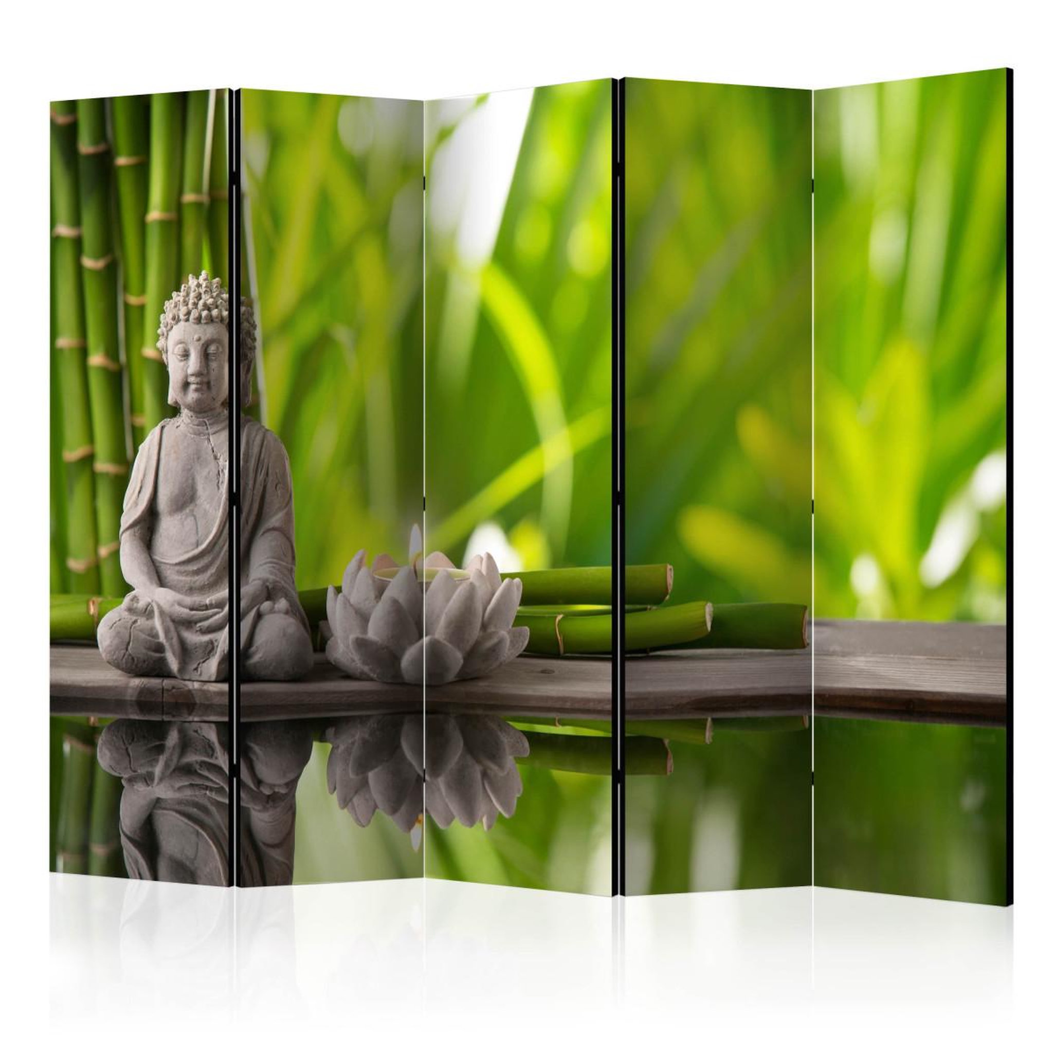 Paris Prix Paravent 5 volets  meditation  172x225cm