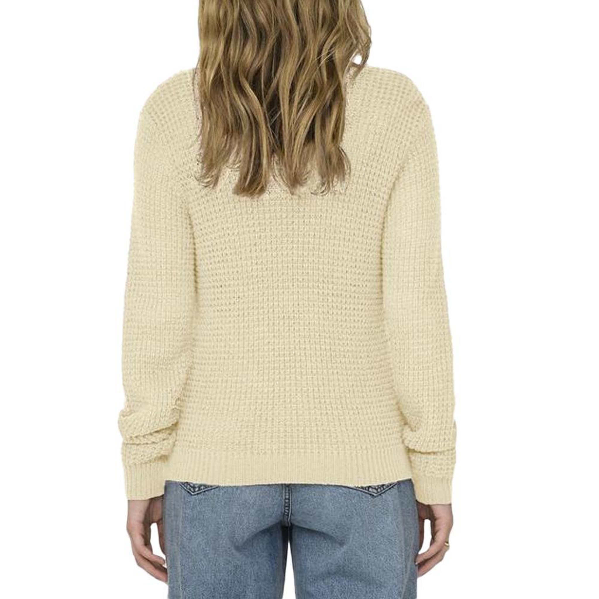 Voir la diapositive 2 : JACQUELINE DE YONG Pull Beige Femme JDY Ellen