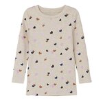 NAME IT T shirt Manches Longues  Fille Name it Fucky. Coloris disponibles : Beige