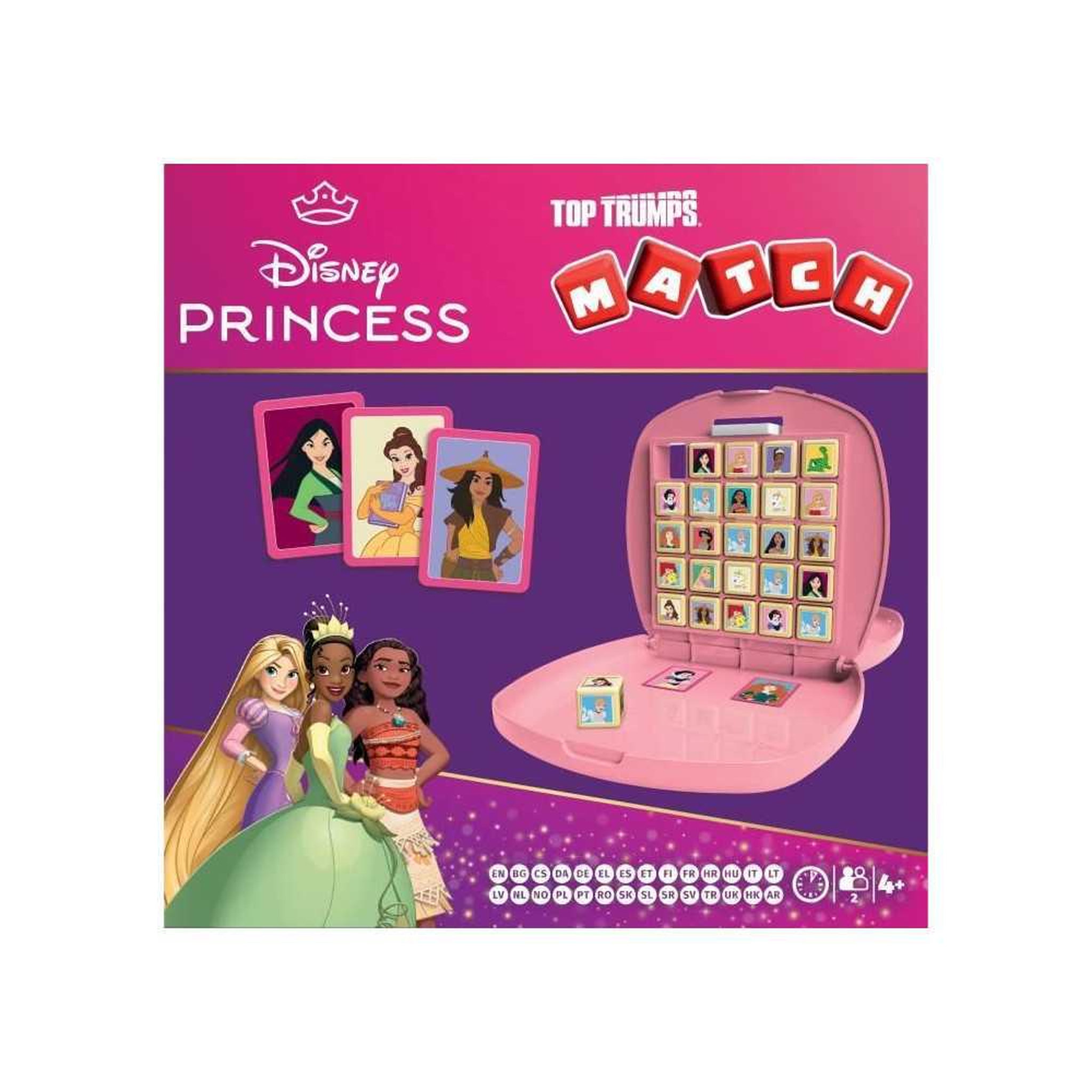 Voir la diapositive 6 : Winning Moves Match - Jeu de société - WINNING MOVES GAMES - Princesses Disney 2025