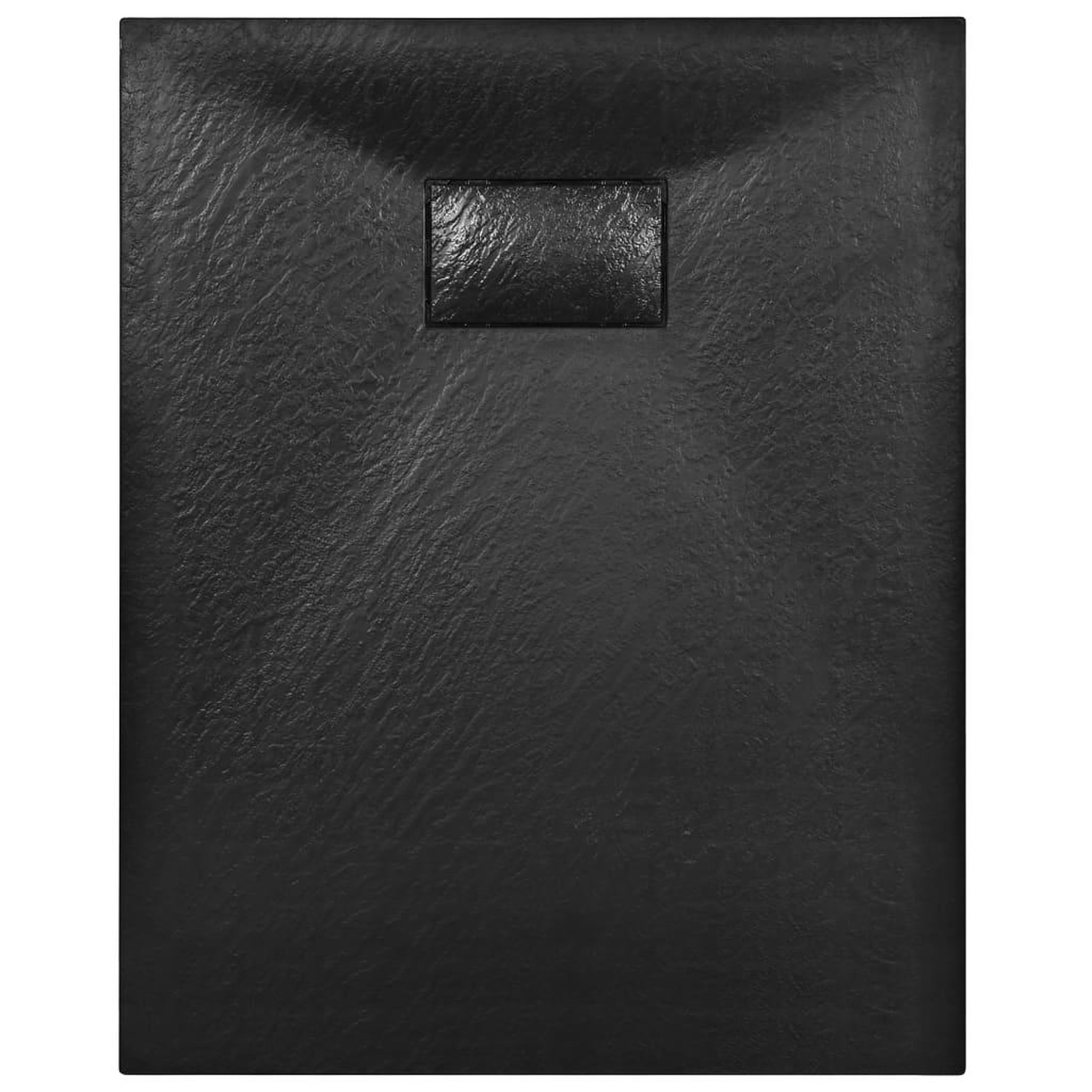 Voir la diapositive 4 : VIDAXL Bac de douche SMC Noir 100 x 70 cm