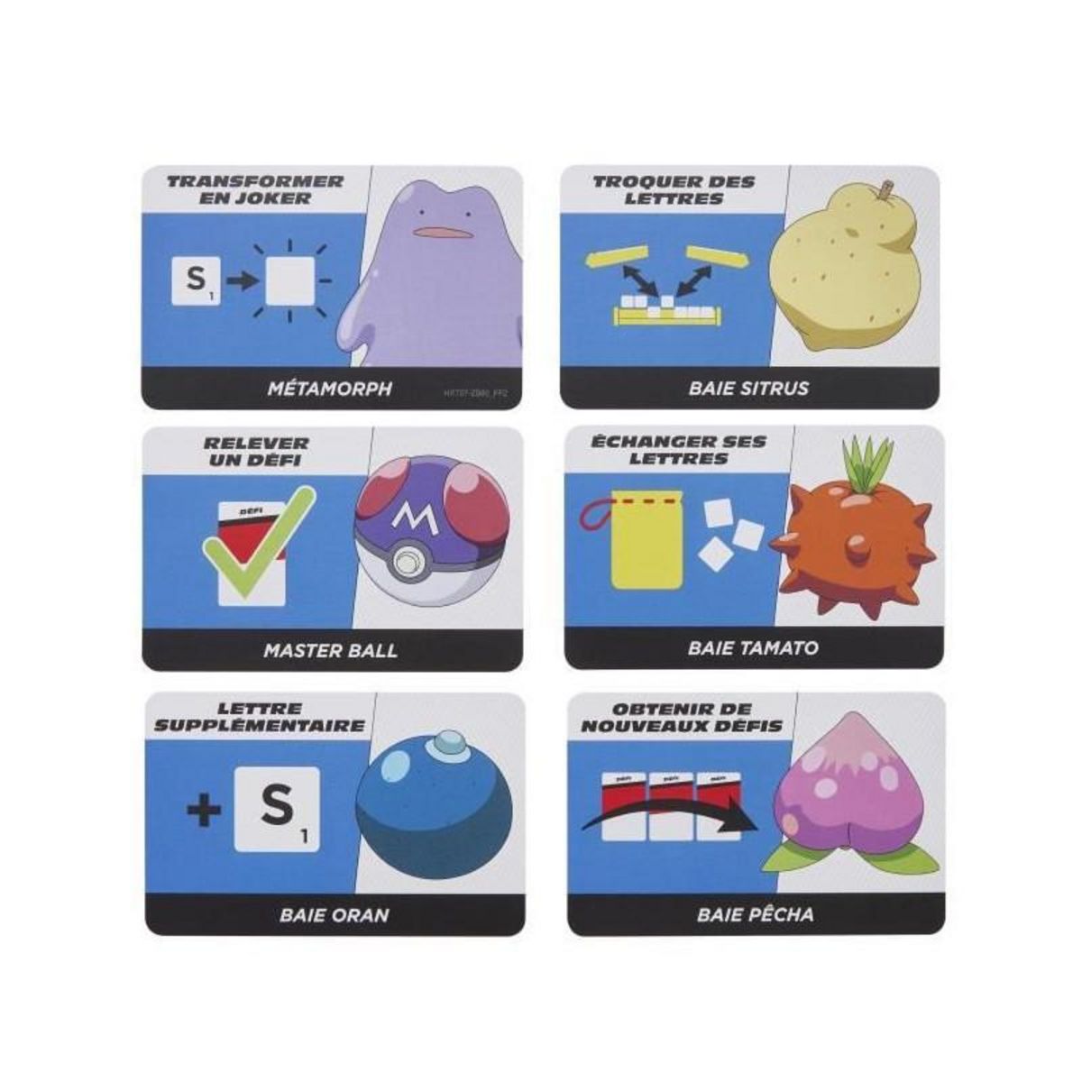 SCRABBLE Scrabble Pokémon-Jeu de société familial avec 2 modes de jeu HXT27