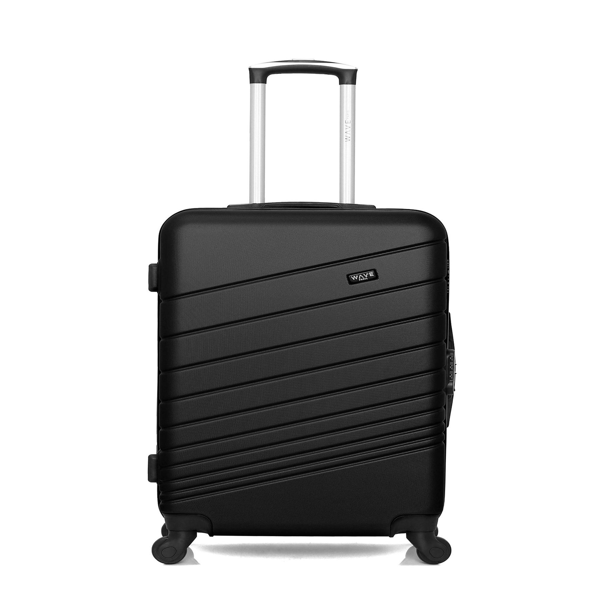 WAVE PARIS Wave paris - valise moyenne tigre. Coloris disponibles : Rose, Vert, Gris, Beige, Bleu, Noir