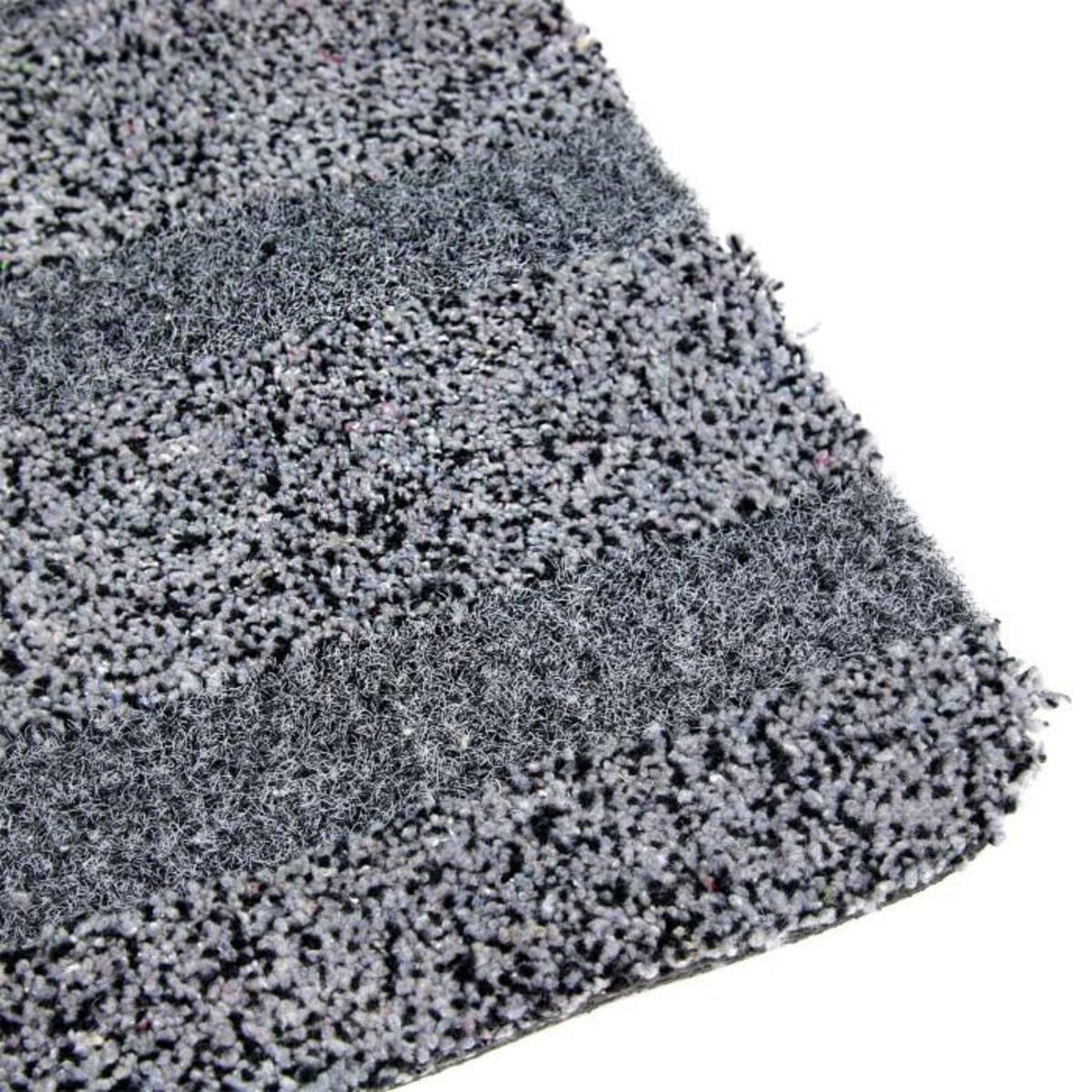 Paris Prix Tapis d'Entrée Anti-Dérapant  2 en 1  45x75cm Gris