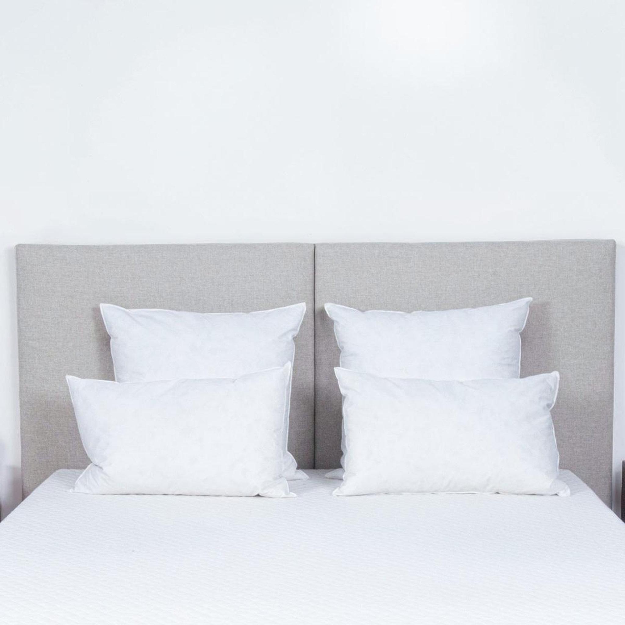 Voir la diapositive 5 : OLYMPE LITERIE Olympe literie | lot de 4 oreillers natura | duvet & plumess