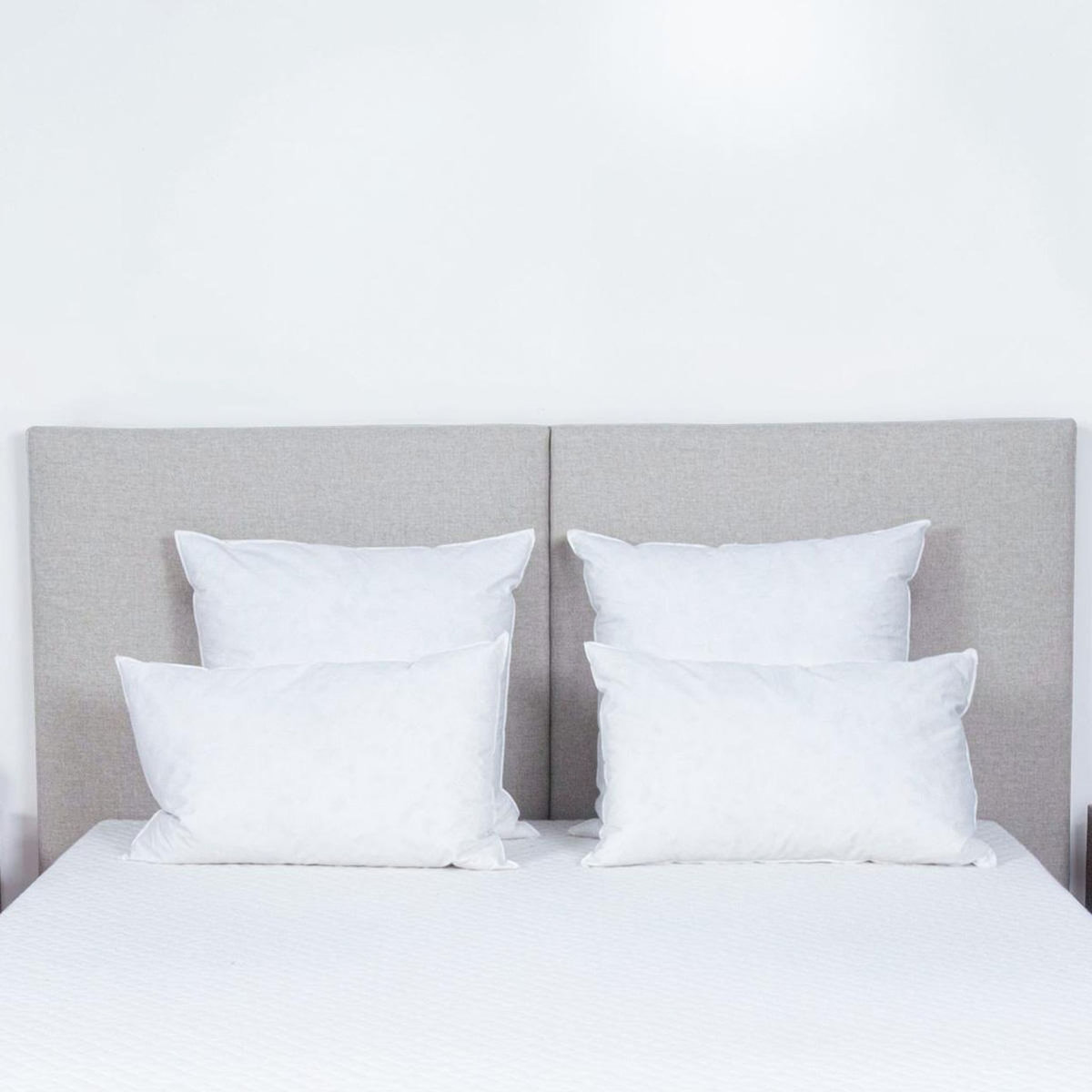 OLYMPE LITERIE OLYMPE LITERIE | Lot de 4 oreillers NATURA | Duvet & Plumess