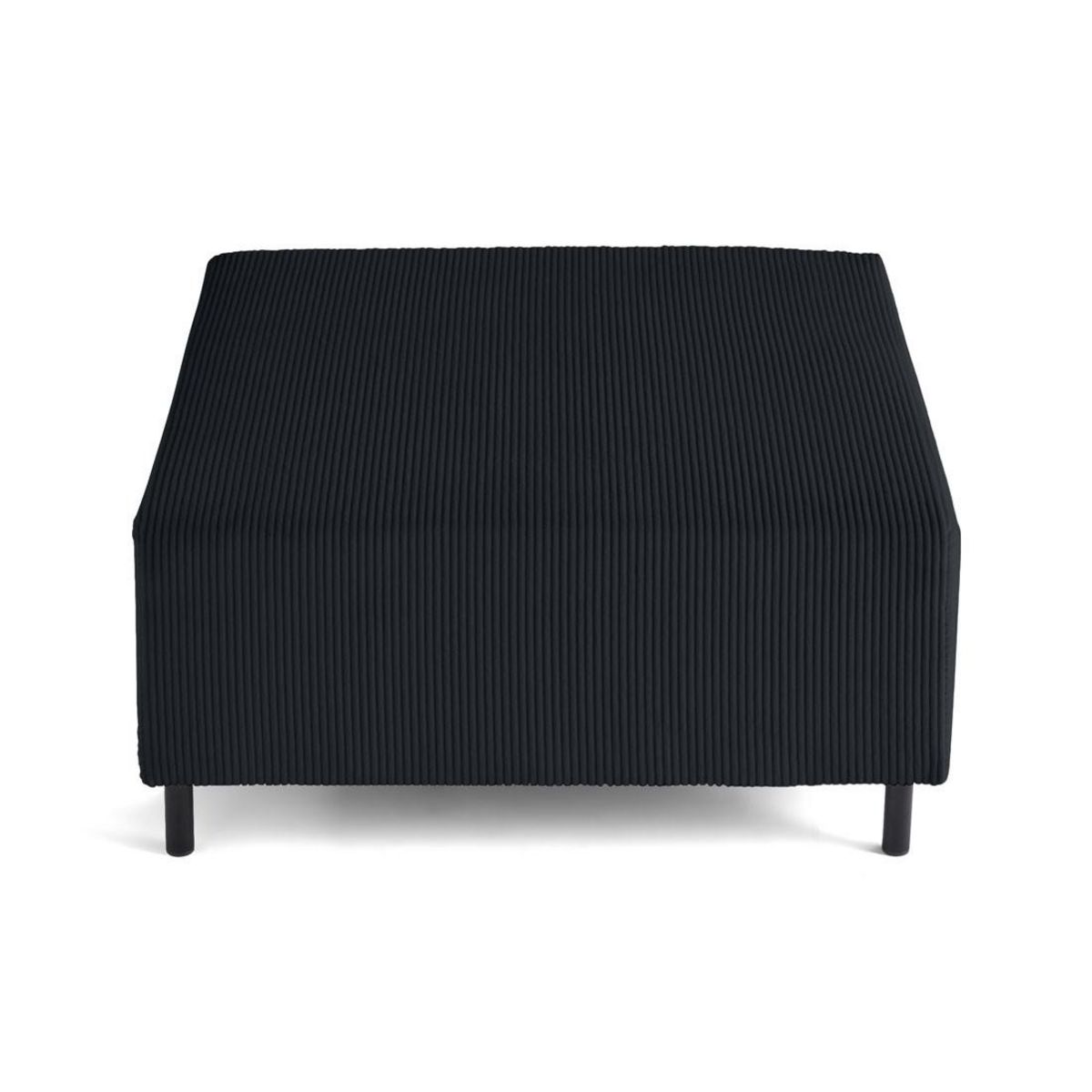 LISA DESIGN Edinburg - pouf modulable - en velours côtelé