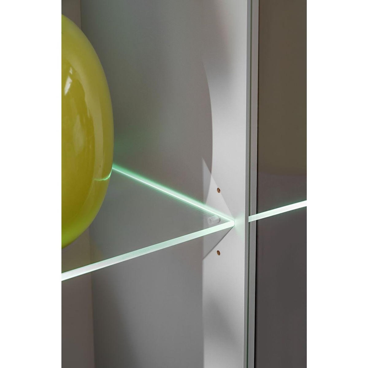 Paris Prix Ensemble Meuble TV Rayure  Xari  200cm Naturel & Gris Perle