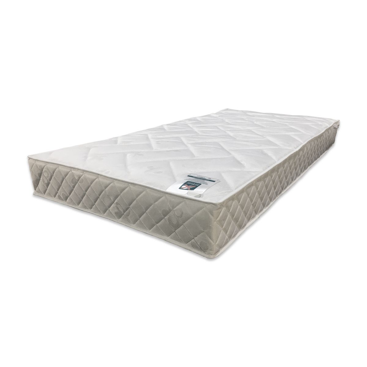 Roudoudou Matelas ressort bi-confort 60x120 cm avec bandes  3D 