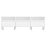 Voir la diapositive 5 : VIDAXL Meuble TV blanc 150x30x44,5 cm bois d'ingenierie